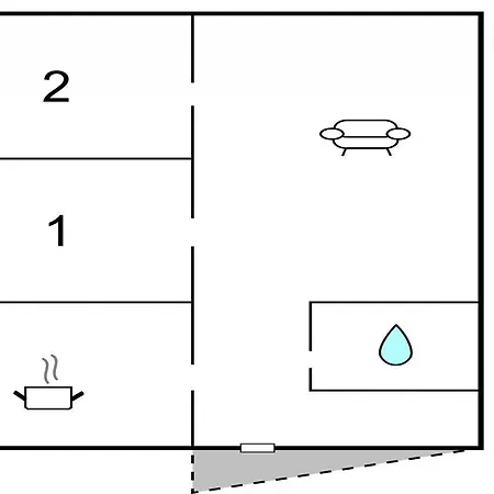 Studio In Calcatoggio Διαμέρισμα *